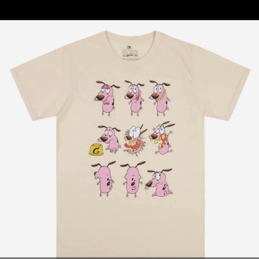 Courage the Cowardly Dog Graphic Tee